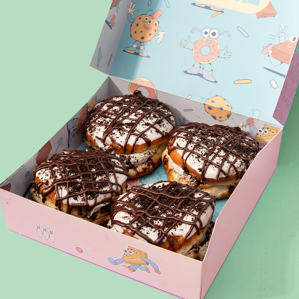 Donut 4 Box - Oreo - Image 2